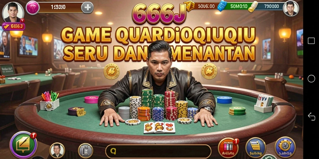 Tangkapan layar gameplay QiuQiu yang seru dan menarik di 666J.