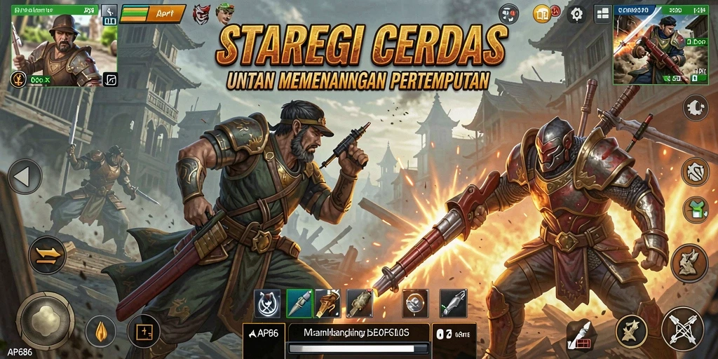Tampilan pertarungan strategi yang mendebarkan di AP686.