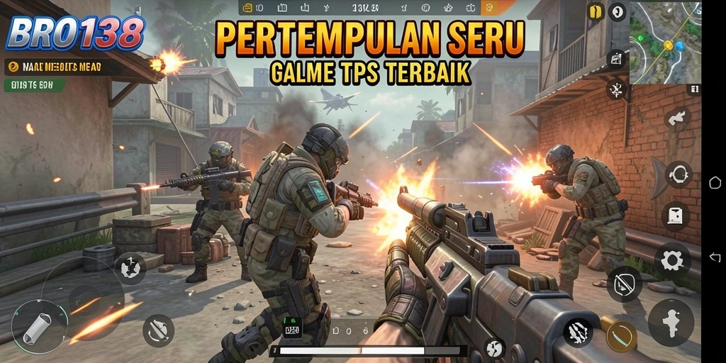 Tampilan gameplay seru dan aksi menggebu di pertempuran BRO138.