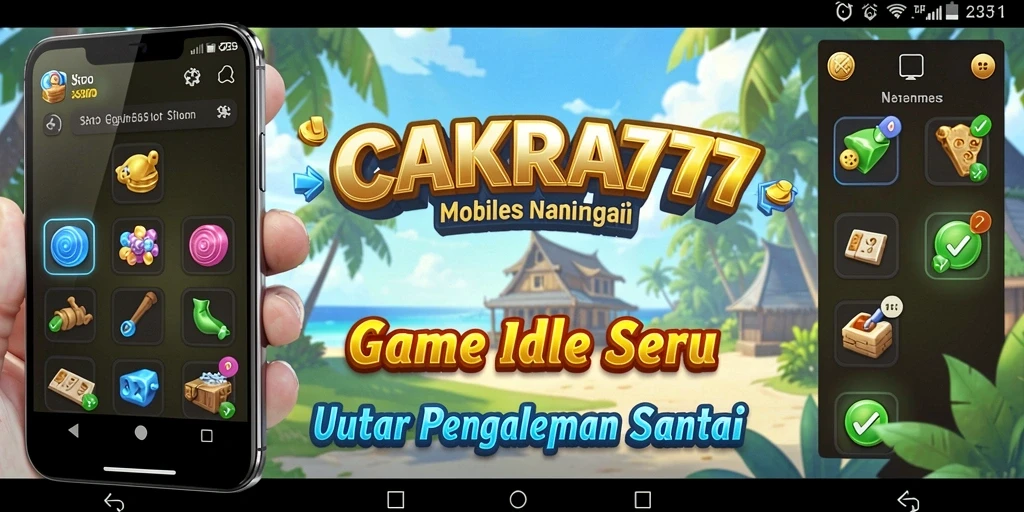 Screenshot CAKRA777 menampilkan keseruan gameplay Idle yang menarik.