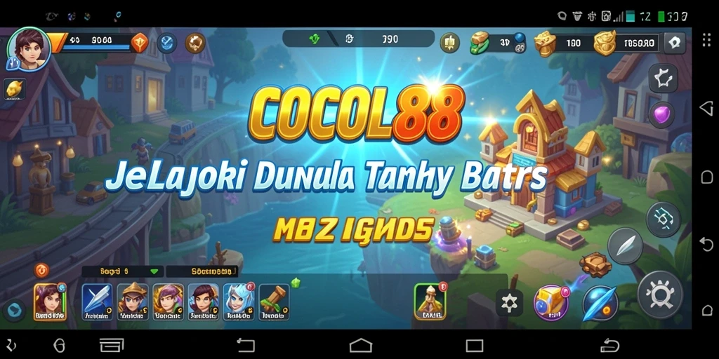 Gameplay COCOL88 menunjukkan aksi eksplorasi di dunia terbuka.