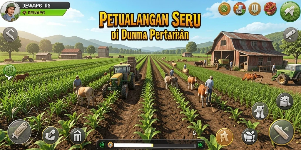 Tampilan menarik gameplay DEWAPG yang menyenangkan.