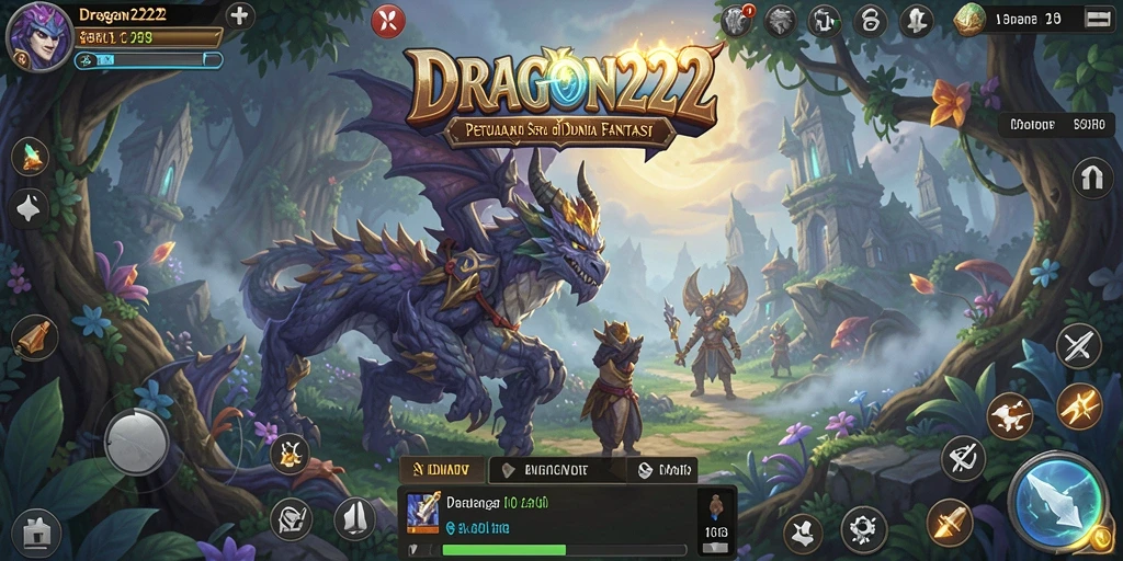 Tampilan menawan dari gameplay DRAGON222 dalam petualangan epik.