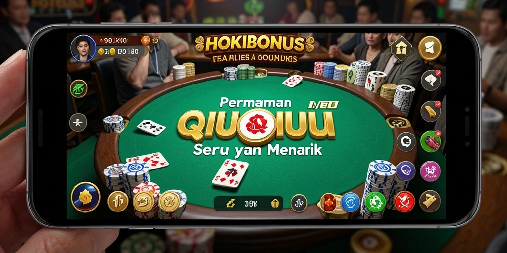 Tampilan gameplay QiuQiu yang seru dan menarik di HOKIBONUS.