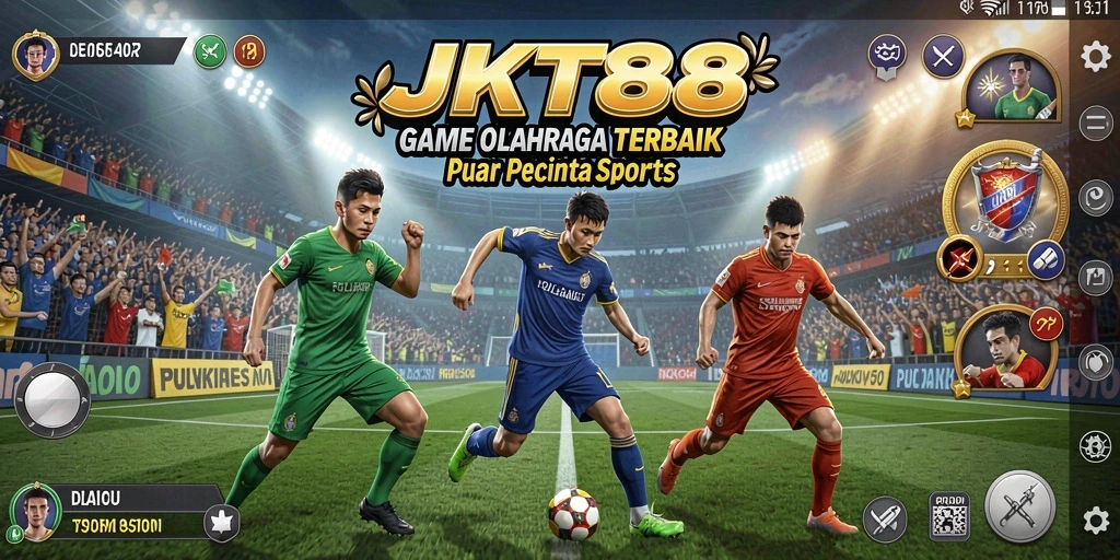 Tampilan screenshot <strong>JKT88</strong> menunjukkan aksi seru dalam gameplay olahraga.