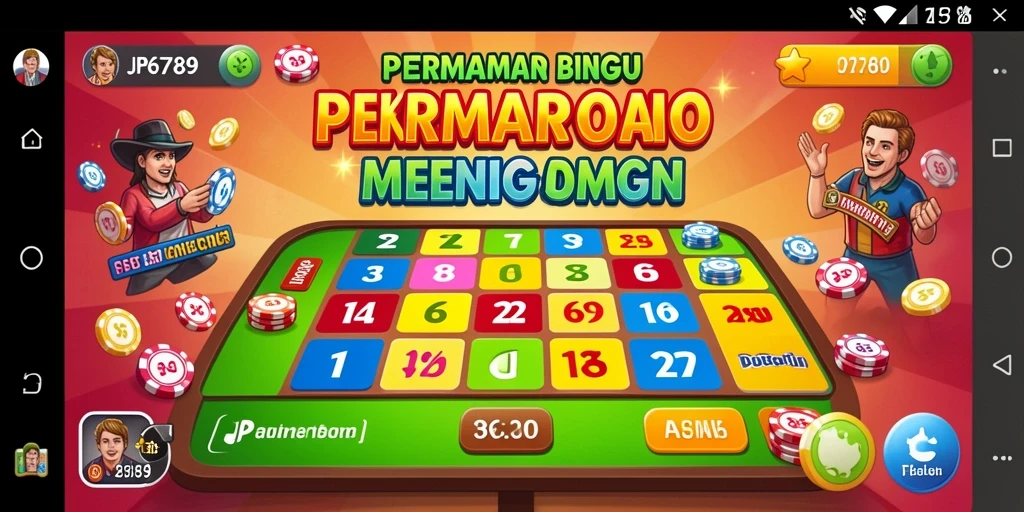Screenshot gameplay Bingo yang mengesankan dari JP6789