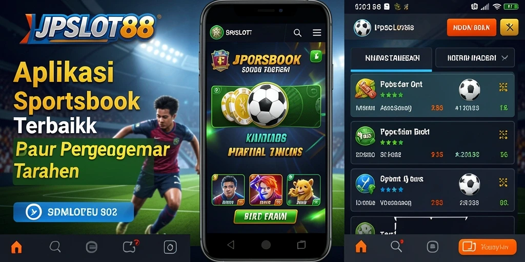 Tampilan gameplay Sportsbook JPSLOT88 yang menarik dan interaktif.