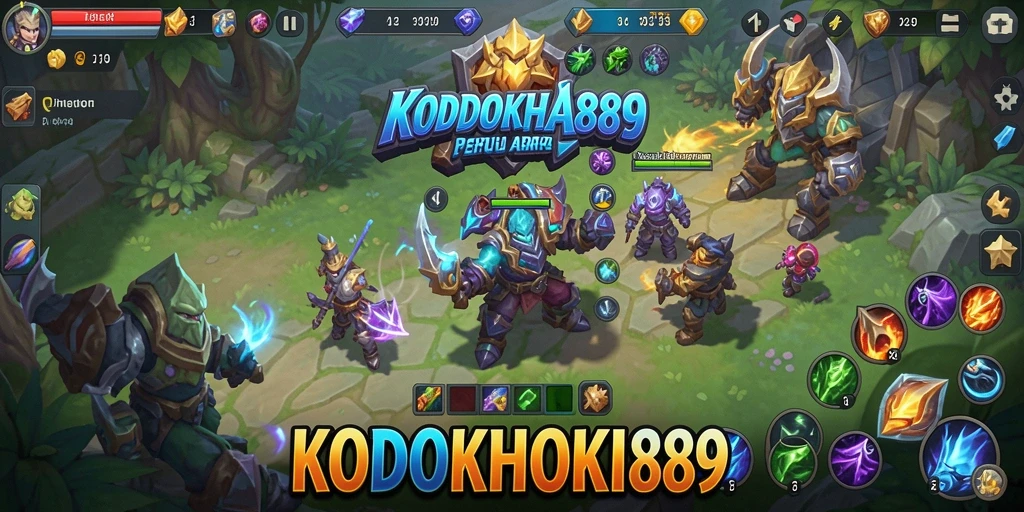 Tampilan gameplay KODOKHOKI889 yang menegangkan dan menarik.