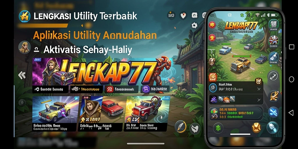 Tampilan antarmuka pengguna yang ramah dan intuitif dari LENGKAP777.
