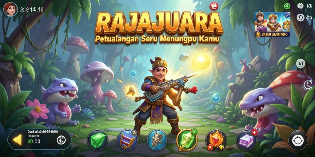 Tampilan gameplay yang mendebarkan dan menantang.