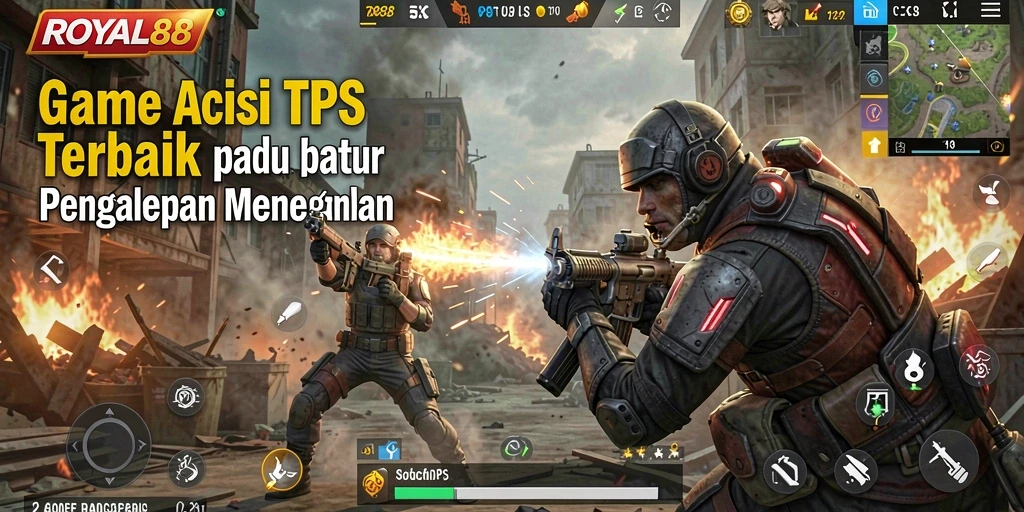 Gameplay menegangkan dan seru di dalam ROYAL88