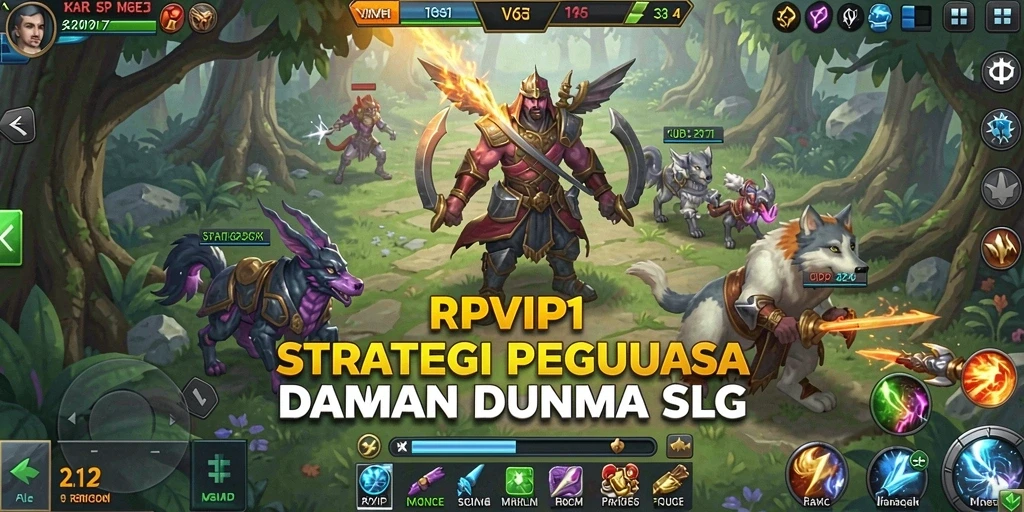 Tampilan gameplay RPVIP1 yang menawan dan strategis.