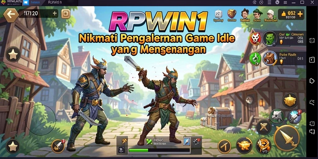 Tangkapan layar utama menampilkan gameplay menarik dari RPWIN1.