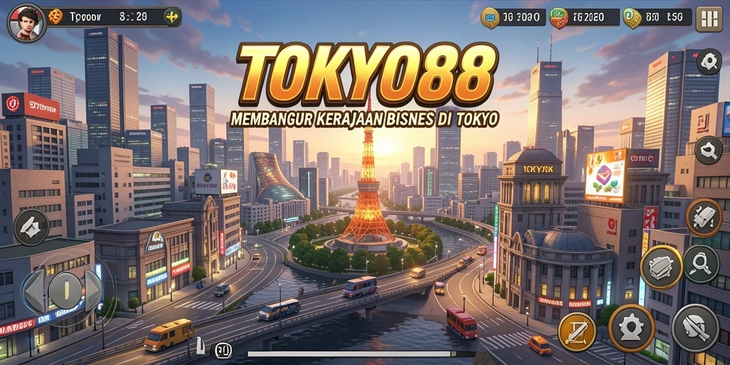Screenshot gameplay menunjukkan pengalaman Tycoon yang menarik dan grafis yang mengesankan.