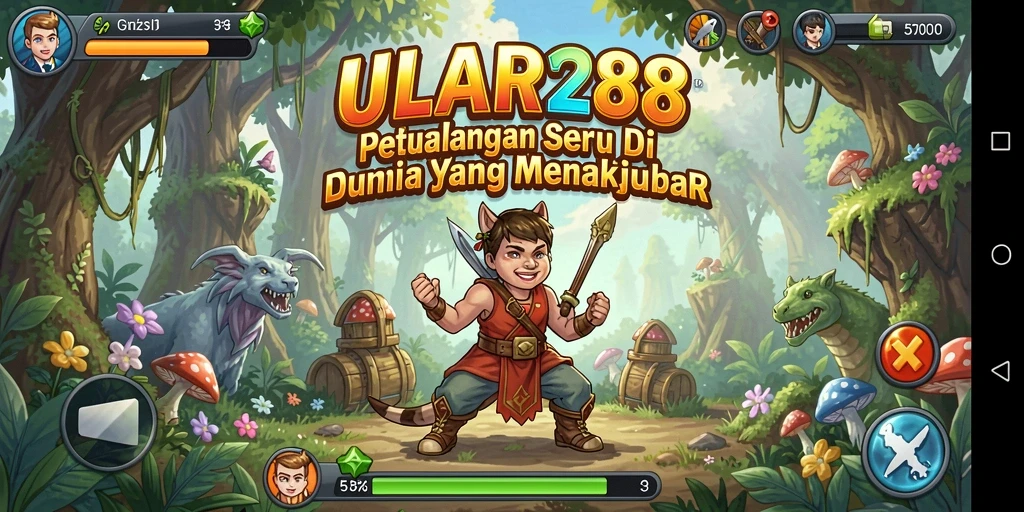 Tampilan gameplay ULAR288 yang menarik dan penuh tantangan.