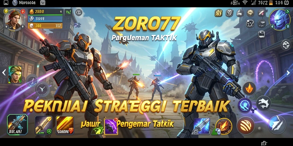 Tampilan gameplay ZORO77 yang mendebarkan dan penuh strategi.