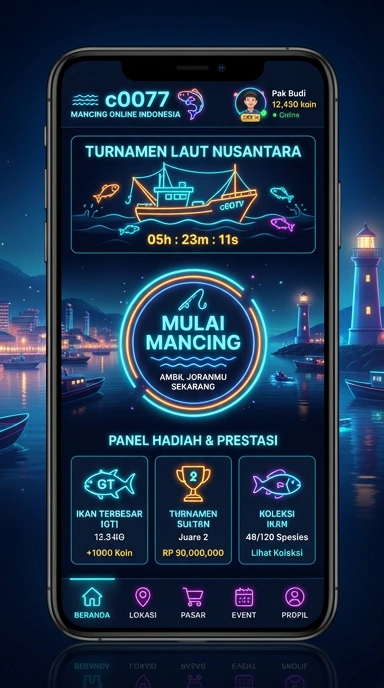 Aplikasi c0077 menunjukkan berbagai pilihan yang menarik untuk diunduh.
